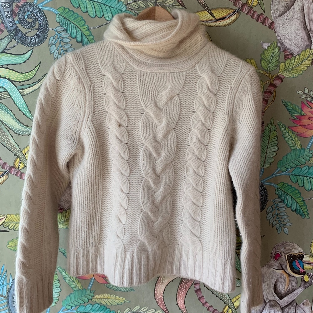 Angora/Wool sweater